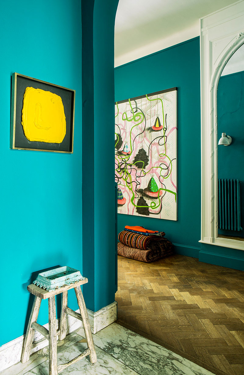 布鲁塞尔的法式公寓设计 | 现代与复古的完美融合-14