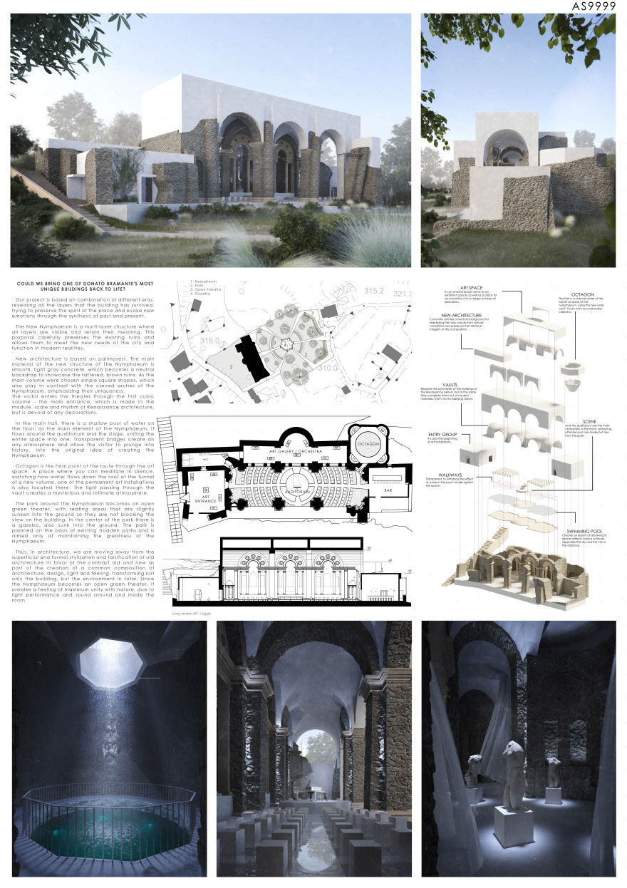 重新利用热那扎诺的宁芙庙丨意大利罗马丨Alena Kokueva,Silviya Al Ubed-57