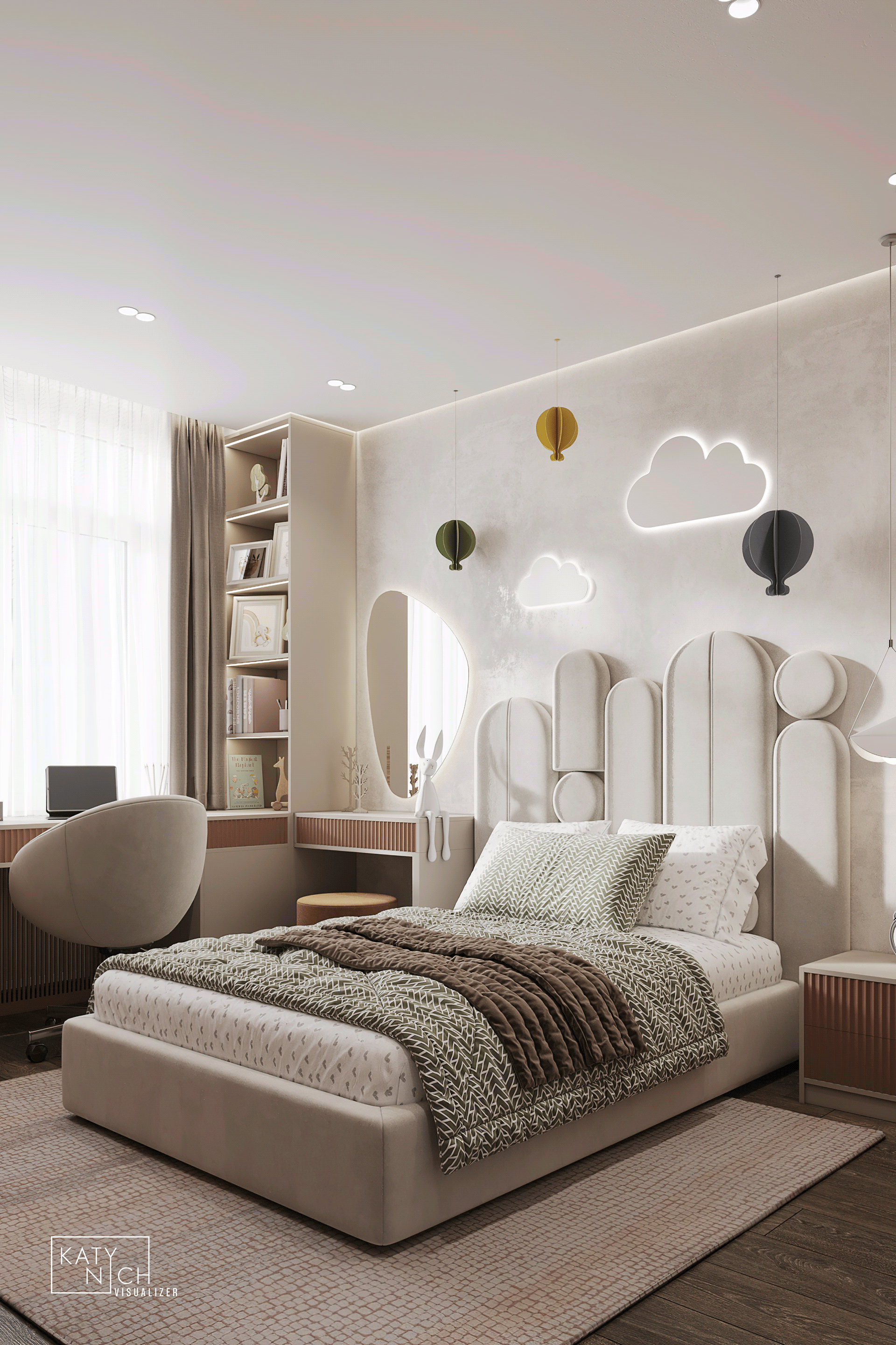 女孩的儿童房丨乌克兰基辅丨telegram-7