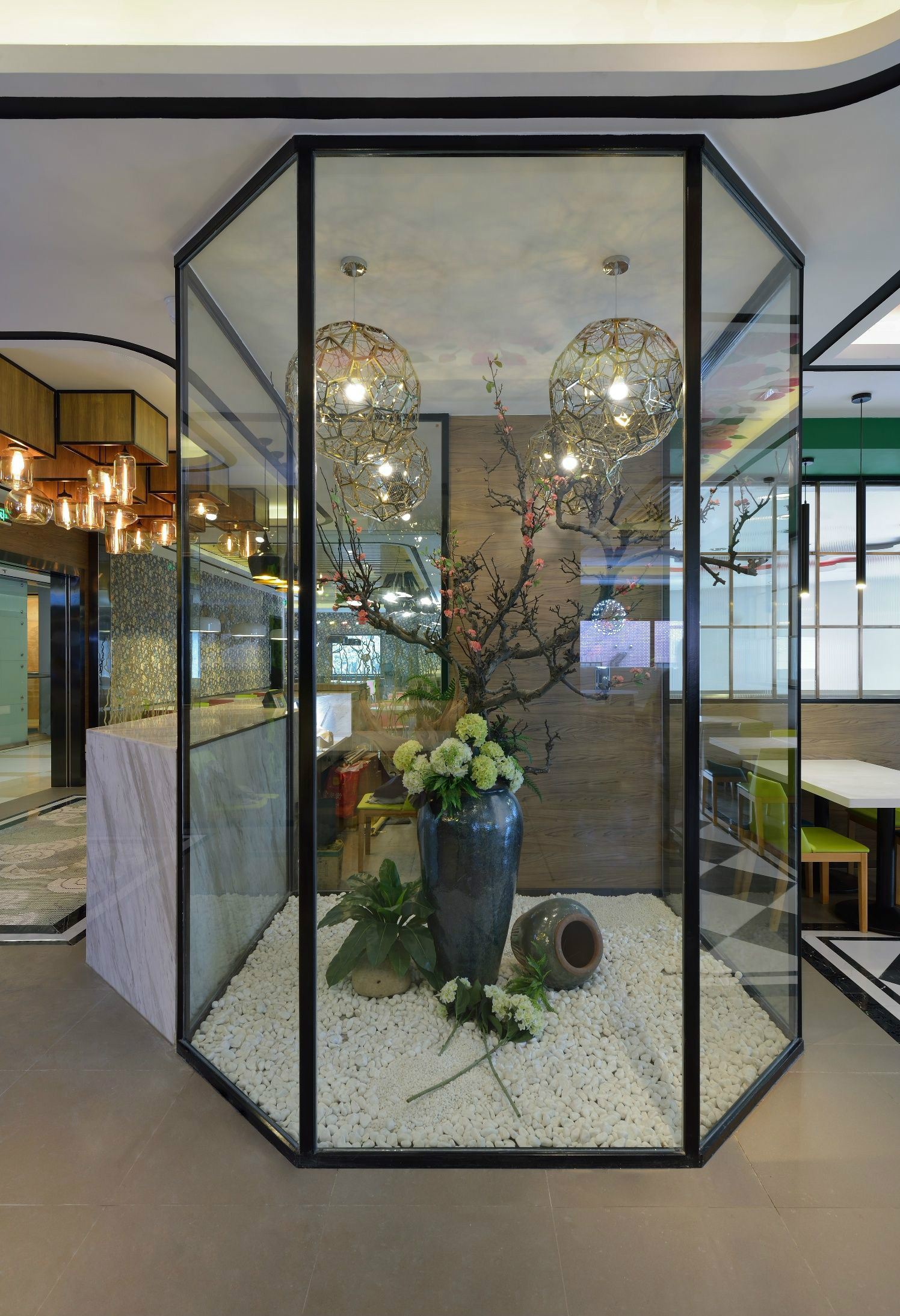 上海鼎象设计 吉旺港式餐厅亚龙广场店-2