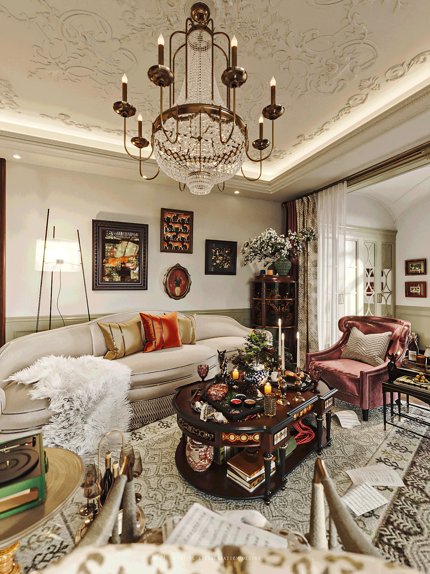 美式复古（壹）丨魔方空间设计-26