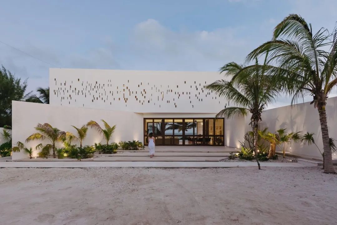 尤卡坦半岛 463 平米海滨别墅设计-12