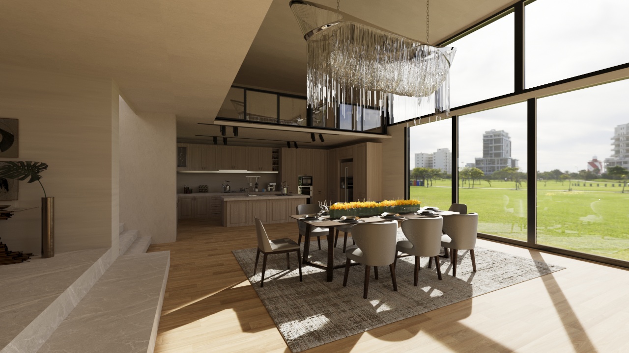 一层别墅设计丨Sally Kassem-6