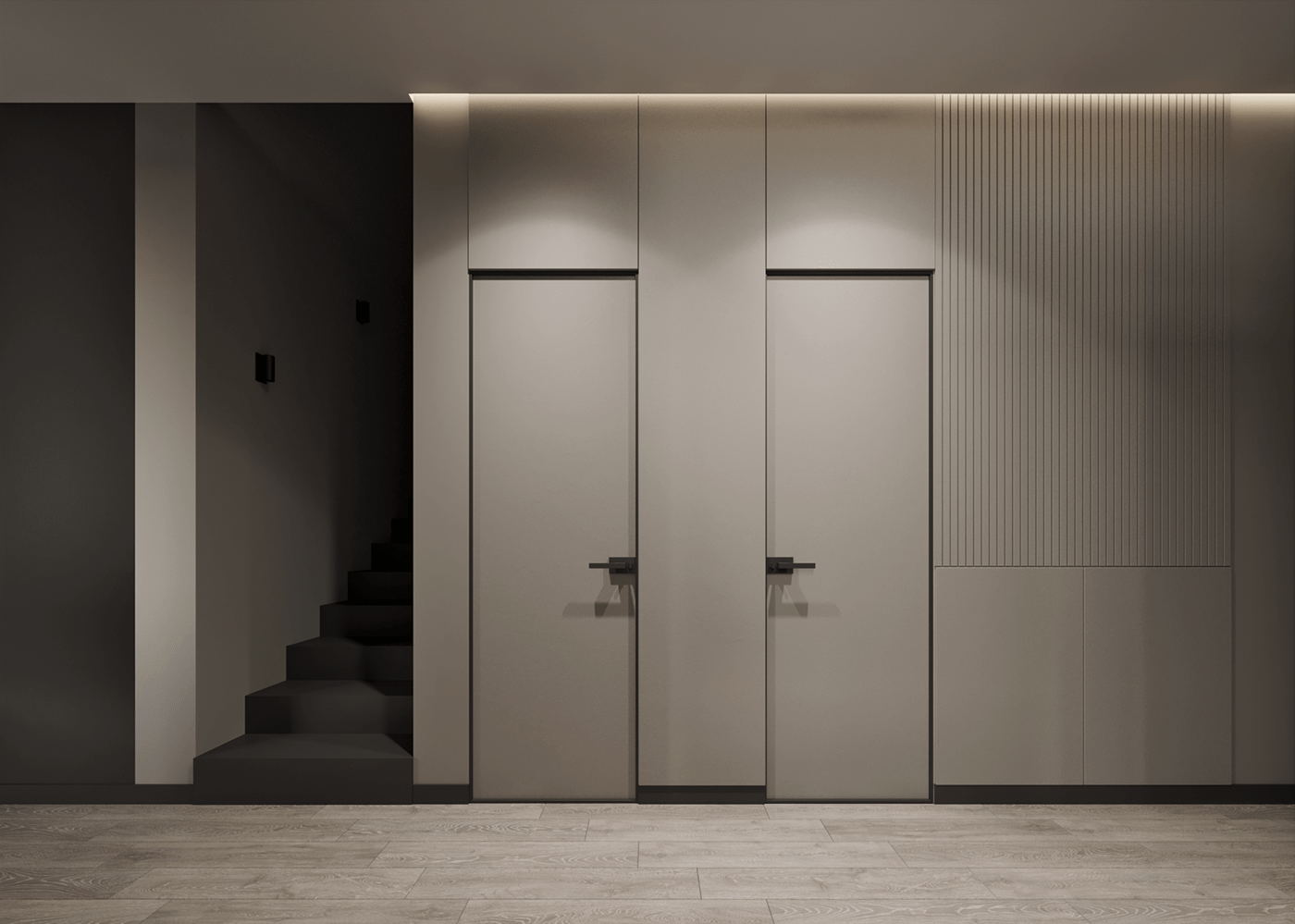 灰色系住宅设计 这样设计精致又优雅-0