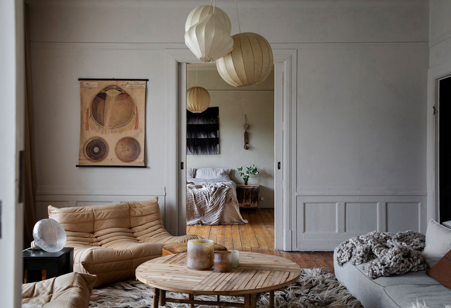 充满艺术气息的瑞典自然风公寓-1