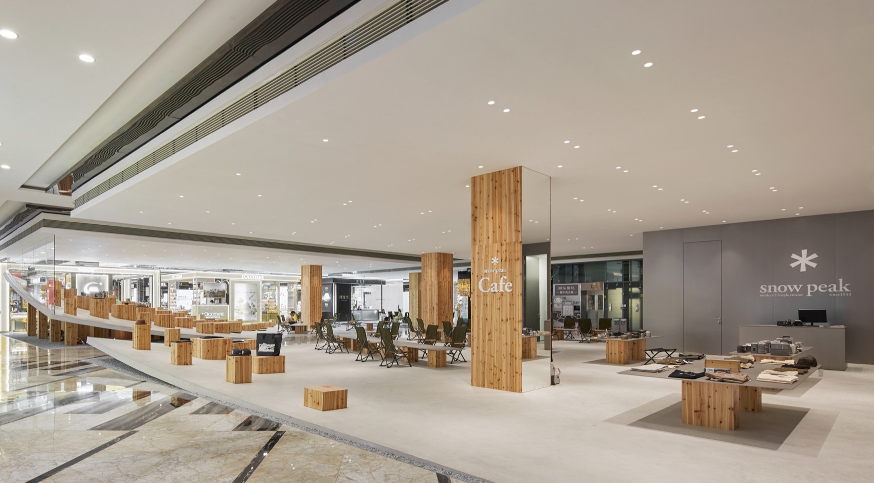 Snow Peak苏州美罗百货新区店丨中国苏州丨KiKi建筑设计事务所-6