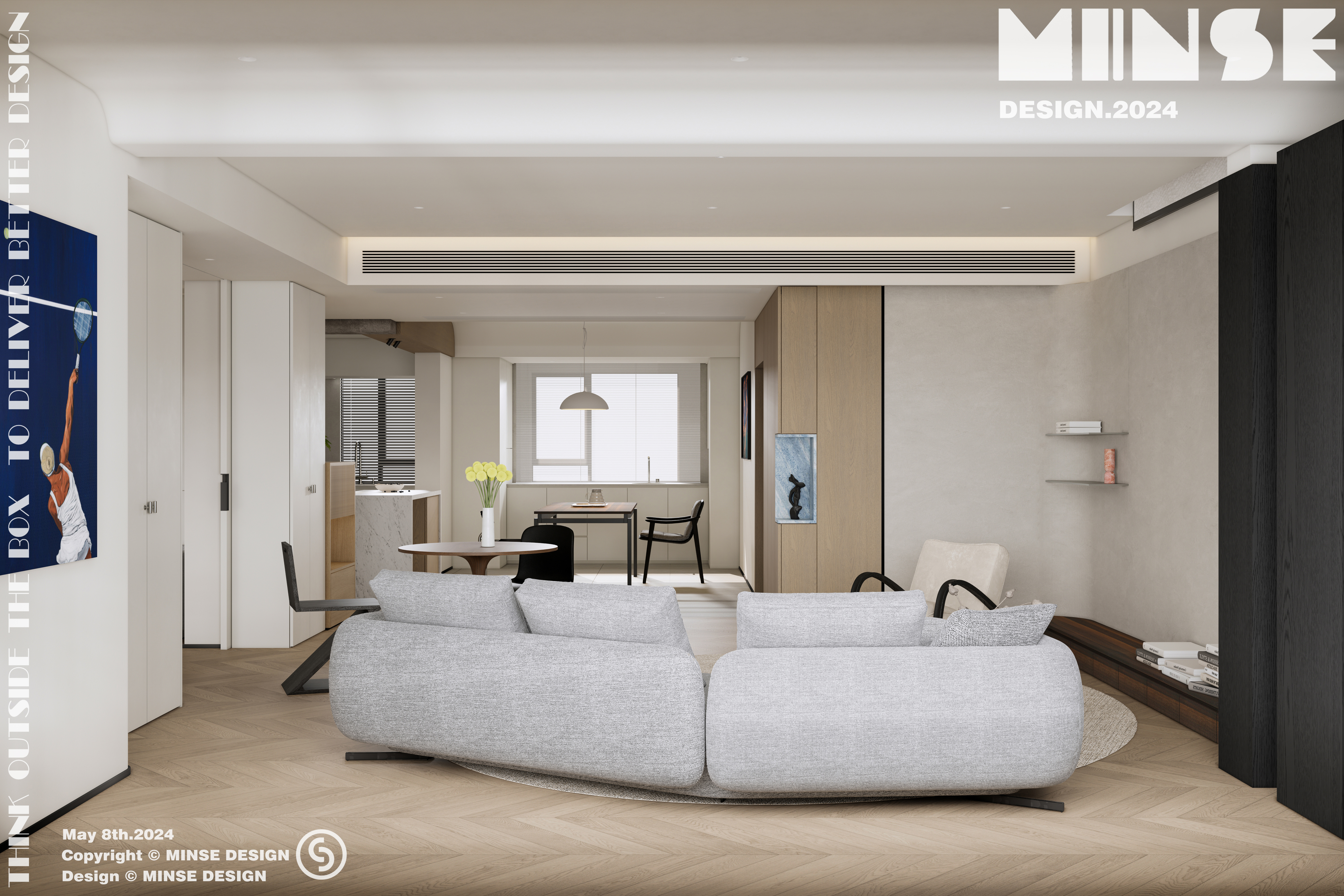 居住空间全案设计丨中国萍乡丨杭州民舍制作空间设计工作室-10