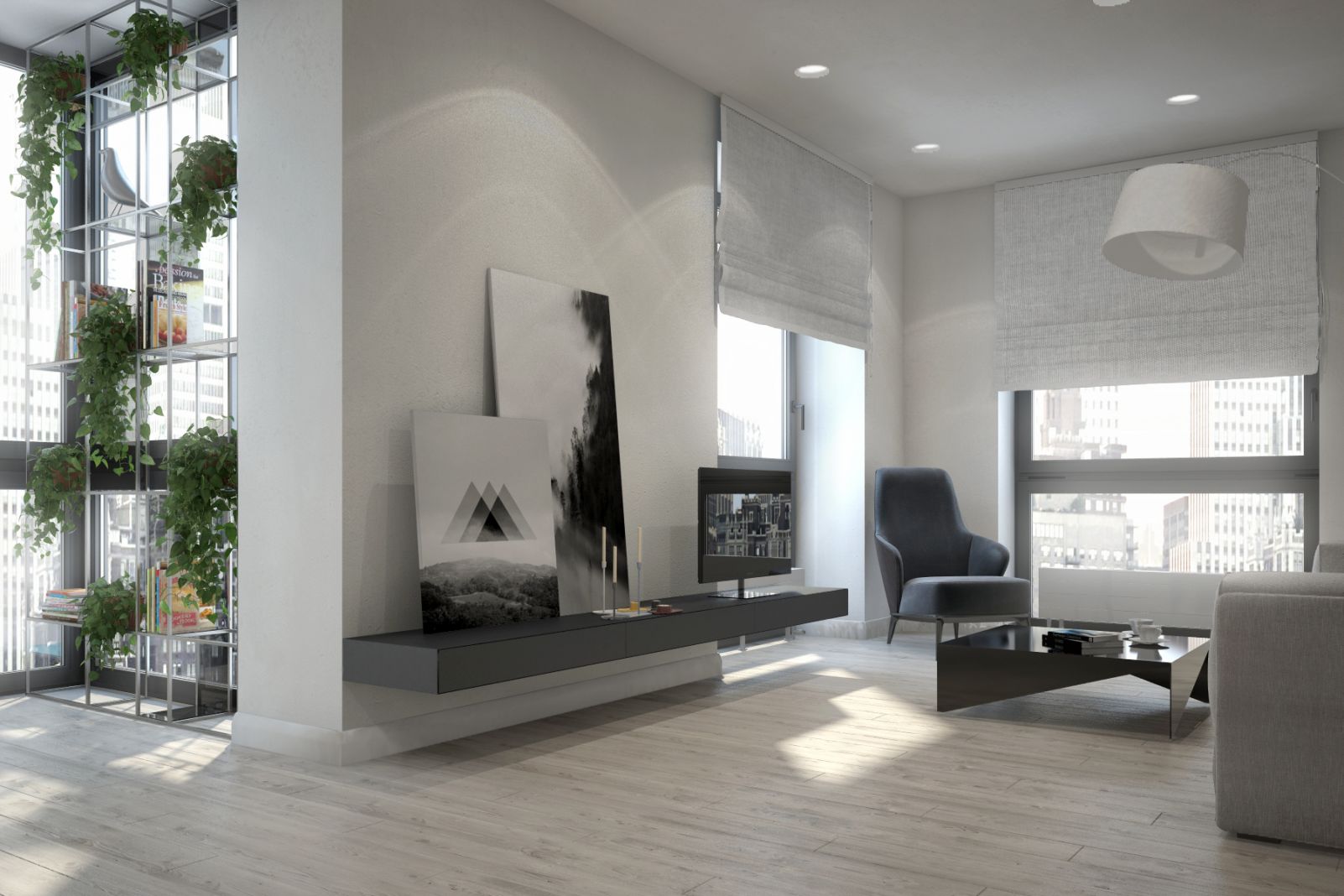 “Салют”现代传统风格公寓室内设计丨Дизайн  студія Андрія Гординського-7