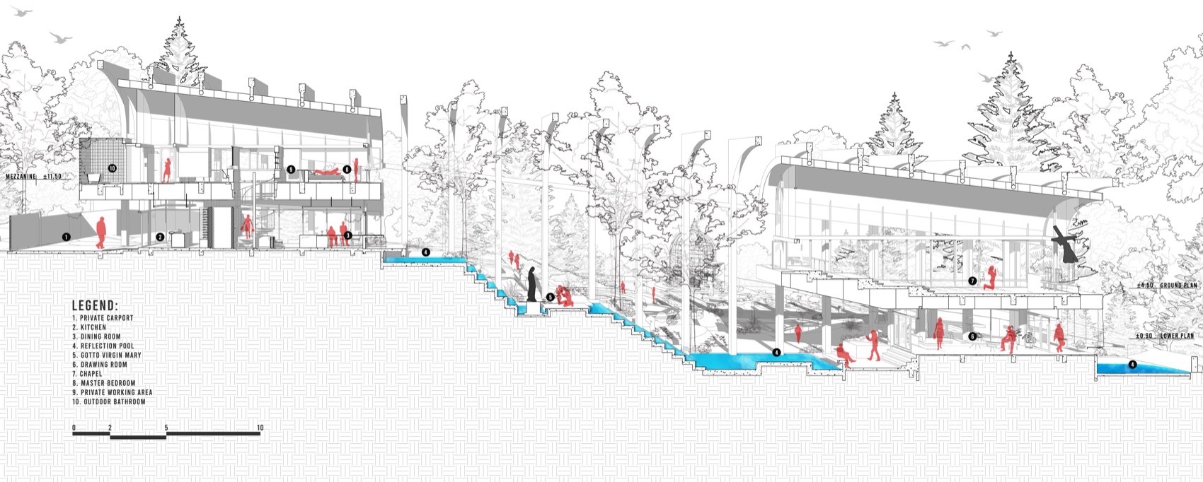 圣殿隧道花园丨印度丨RAD+AR-79