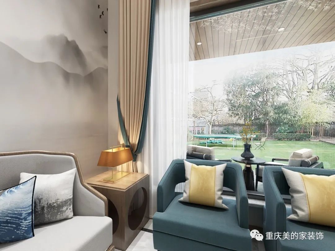 墨韵清秀,新中式文人雅居-31