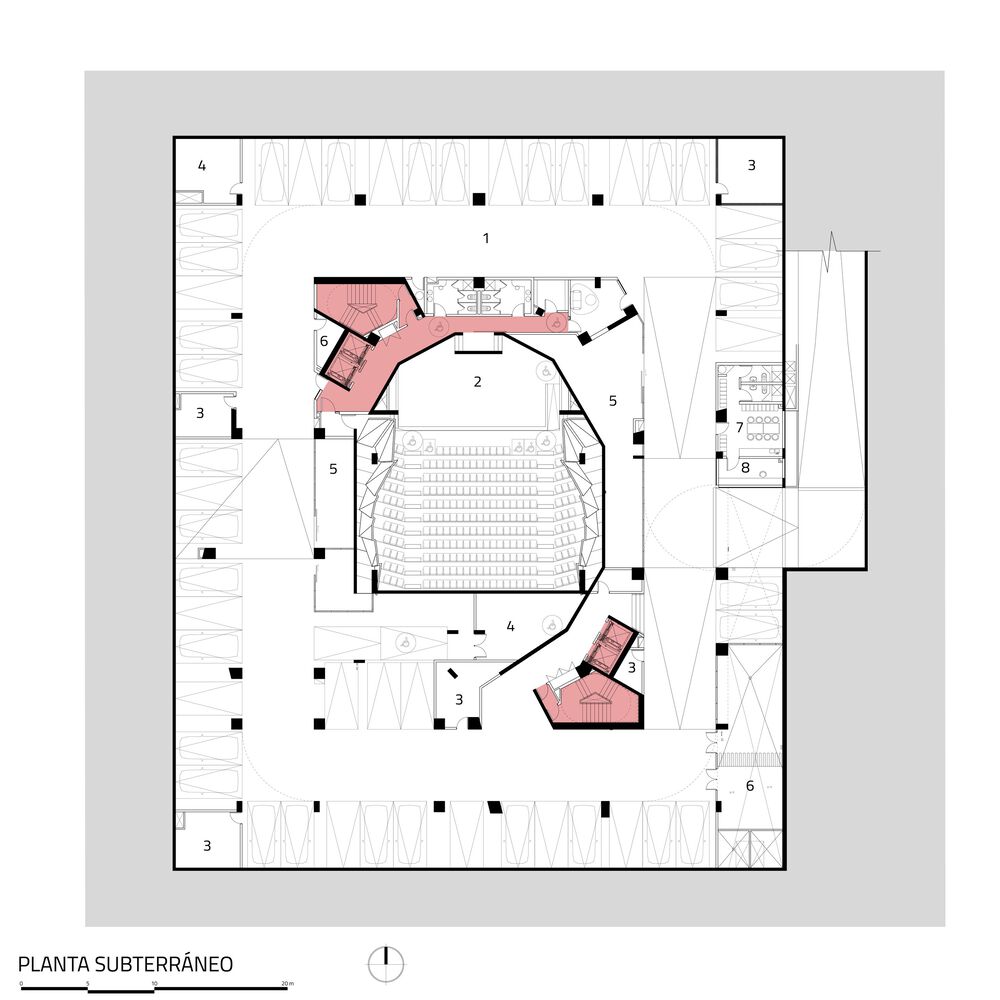 智利圣地亚哥大学商学院建筑设计丨Marsino Arquitectura-39