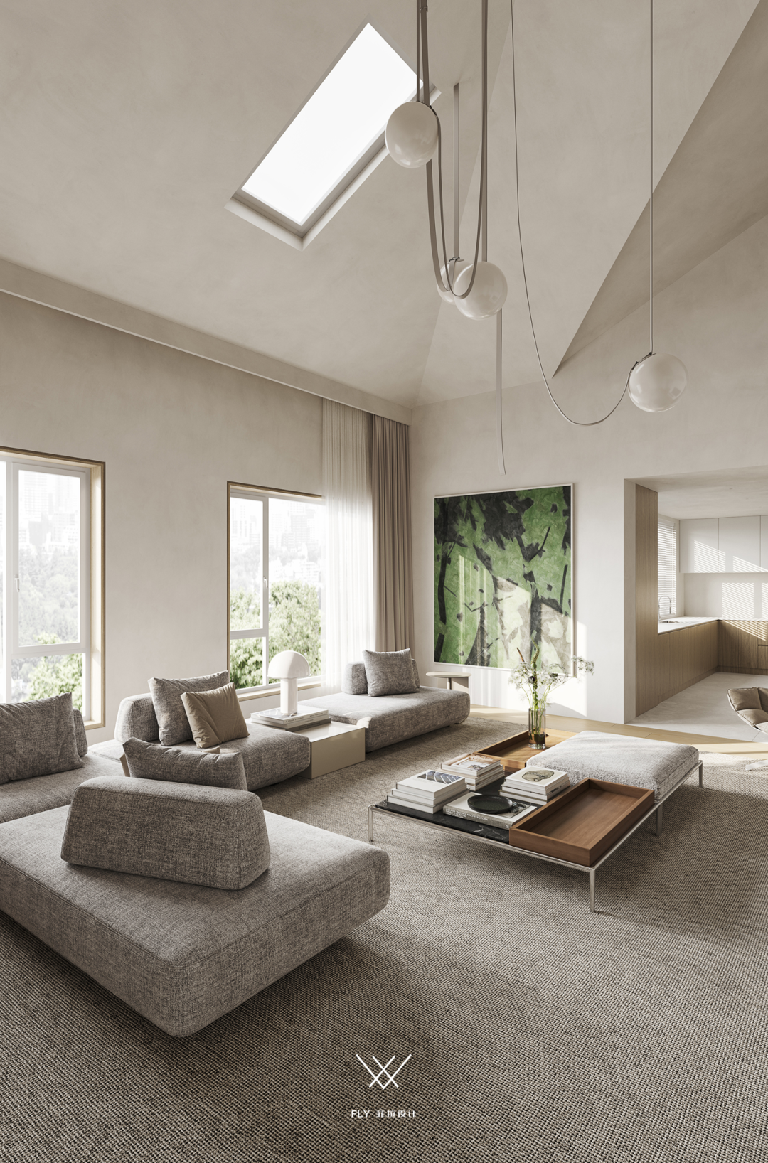 现代感官艺术 · 菲拉设计的跃层空间丨中国杭州-35