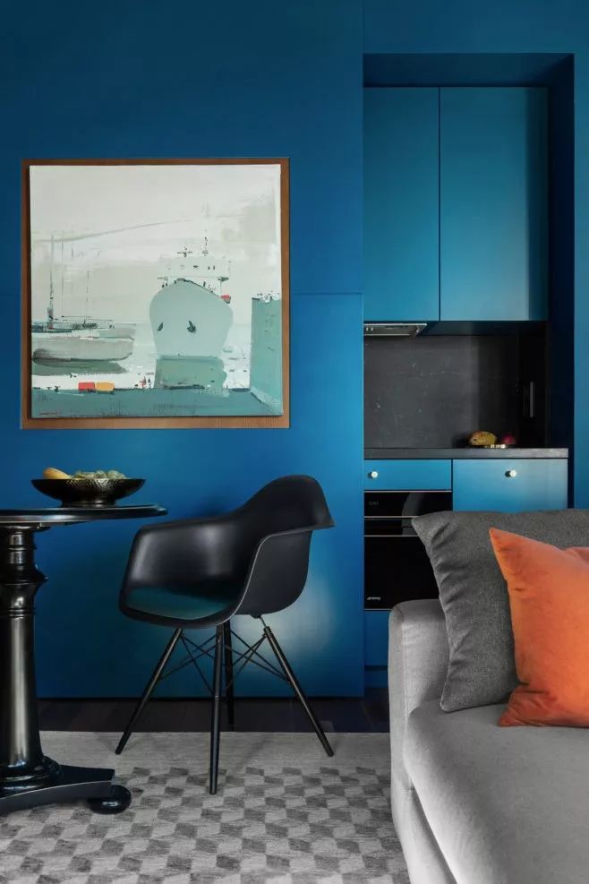 莫斯科设计师自宅 | 55 平米大胆创意空间-33