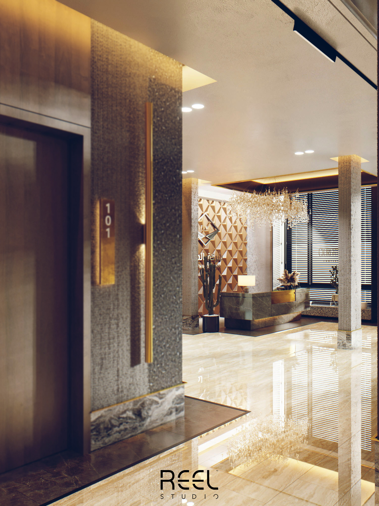 Office Reception Interior Design-2