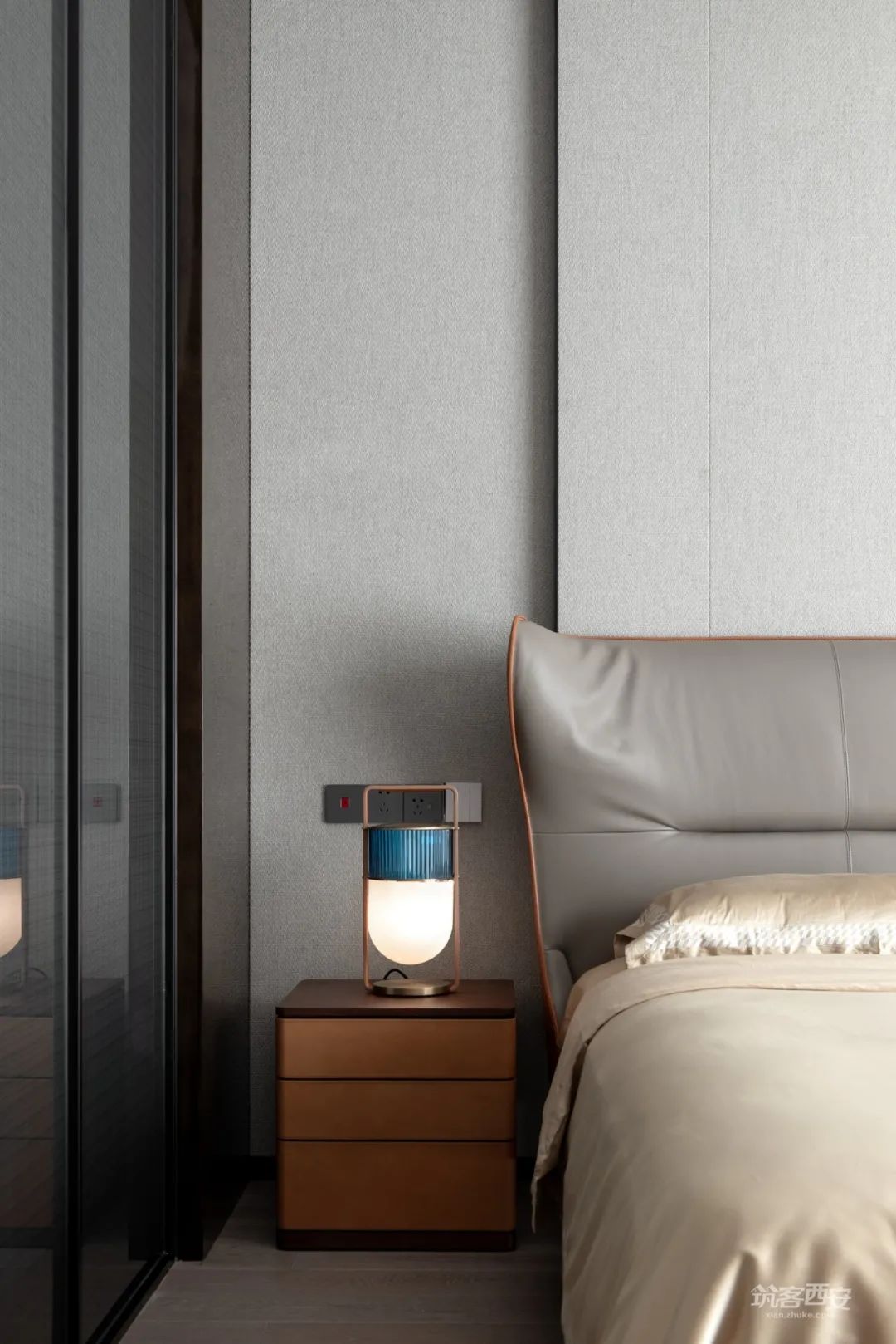 曲江玫瑰园·刘雅娟的大平层艺术装扮丨中国西安丨様家荟·御点软装设计中心-80