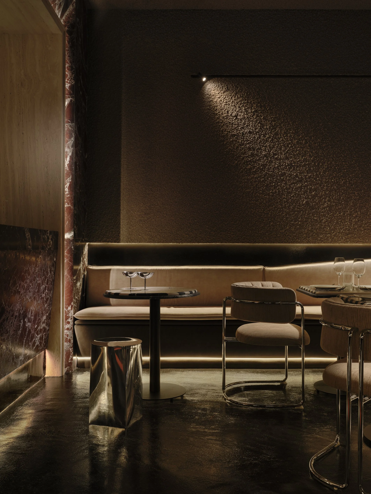 Chitón餐厅俱乐部丨西班牙马德里丨De la Villa Studio-17