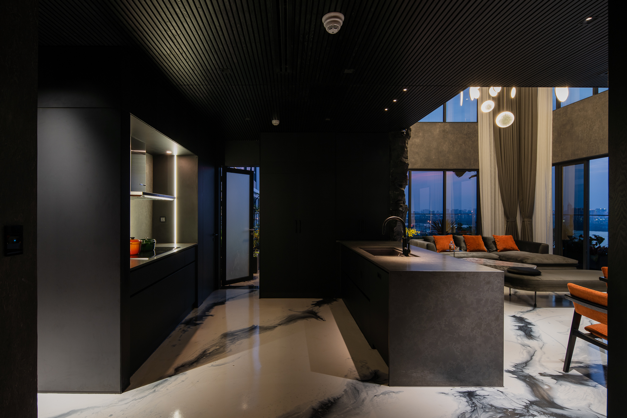 黑石顶层公寓丨越南丨APS Concept-82