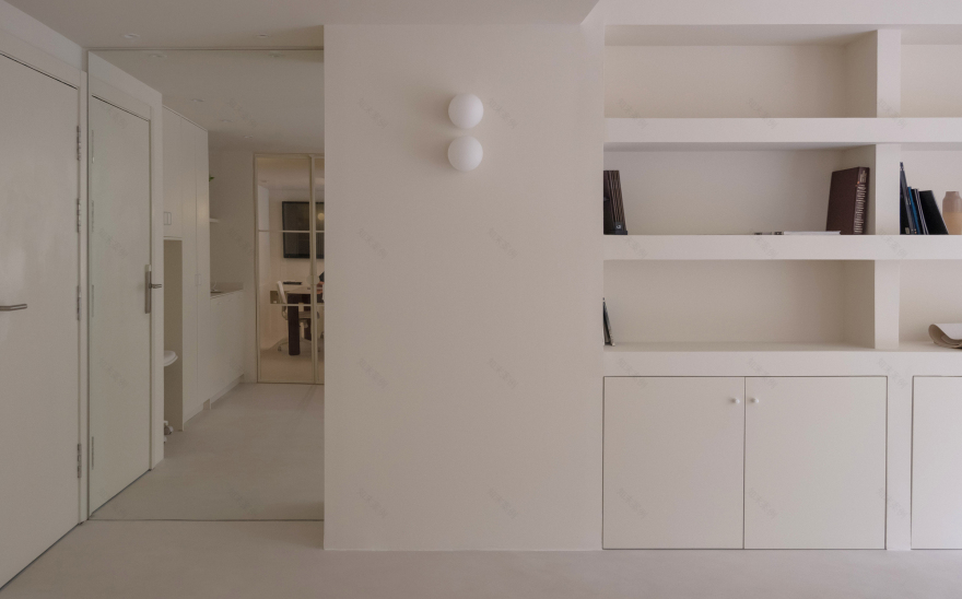 非白色办公室丨西班牙巴塞罗那丨brenzo-33