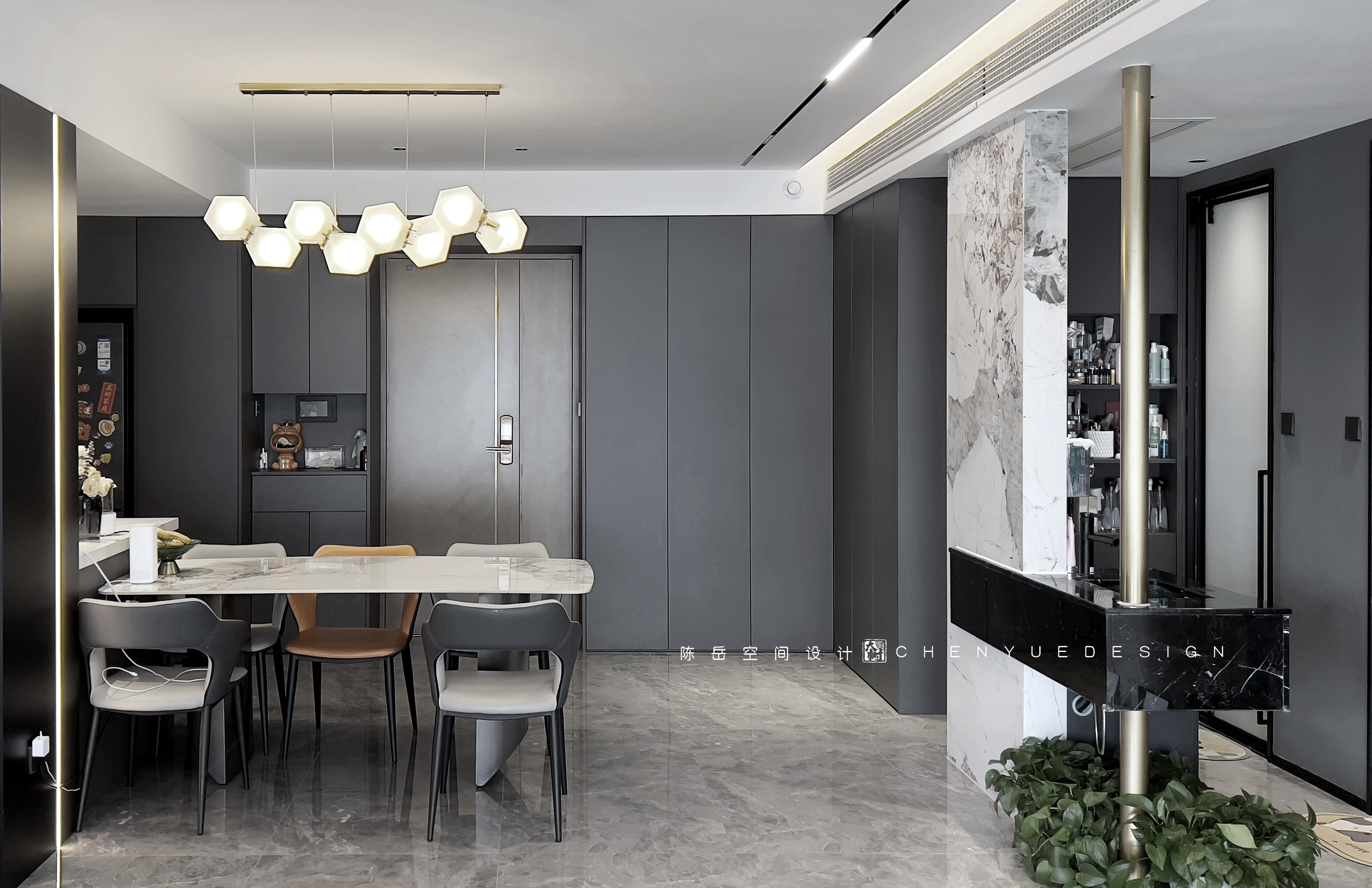 凯德世纪名邸东亭 126㎡设计丨中国成都丨陈岳原创设计-18