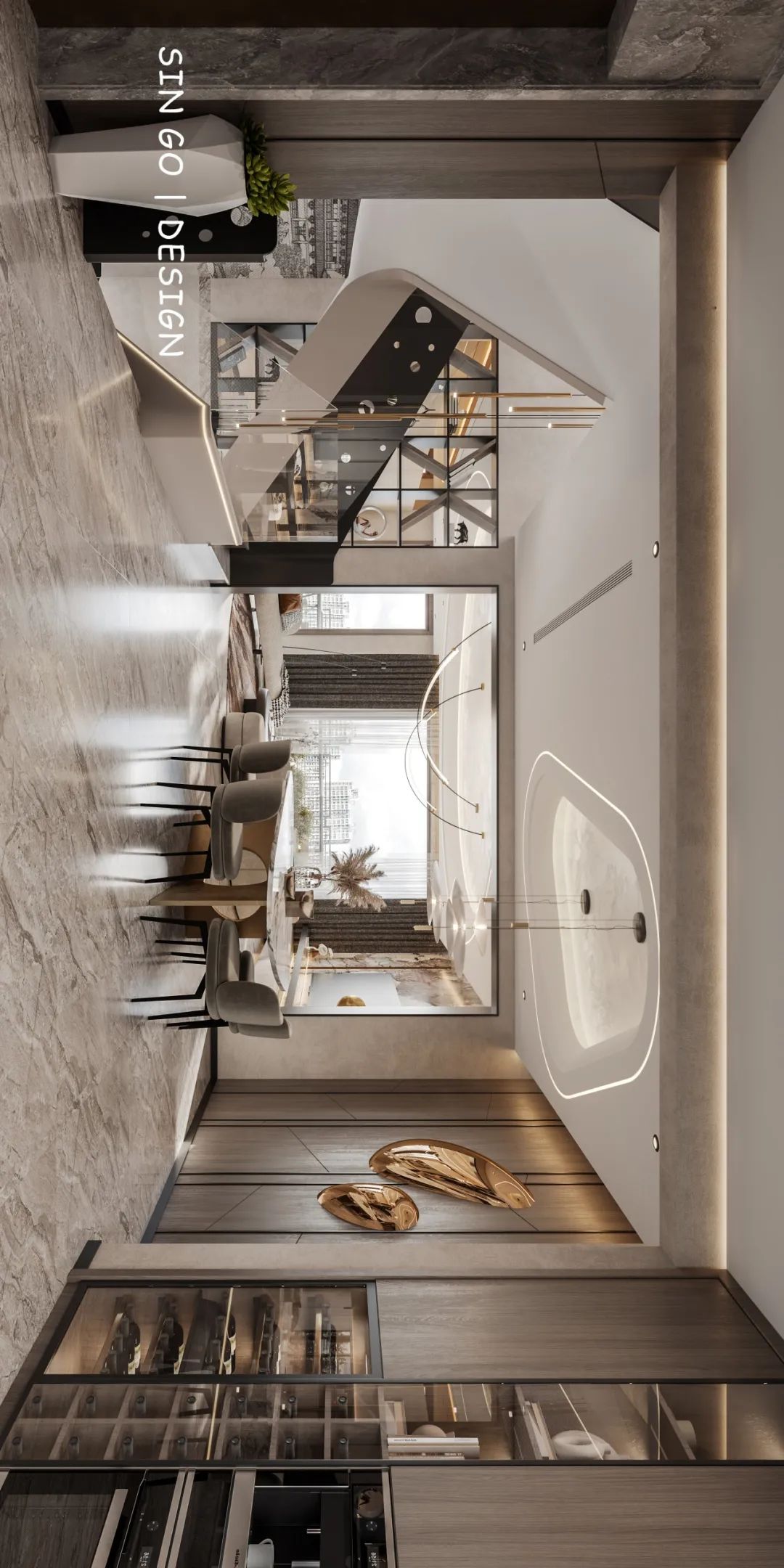 上海 500㎡现代前卫别墅设计-24