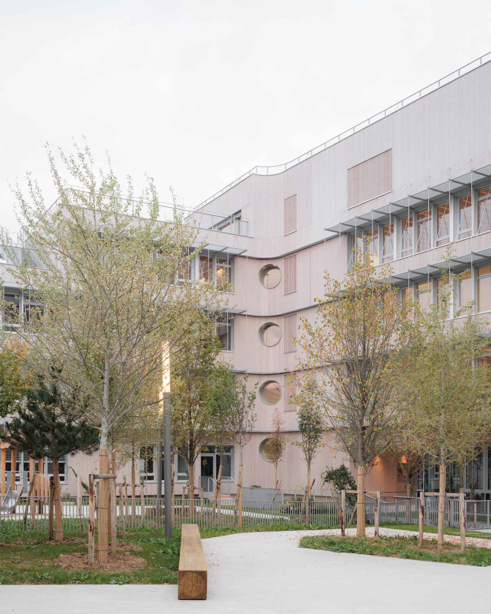 多米尼克·弗洛学校综合体丨法国-37