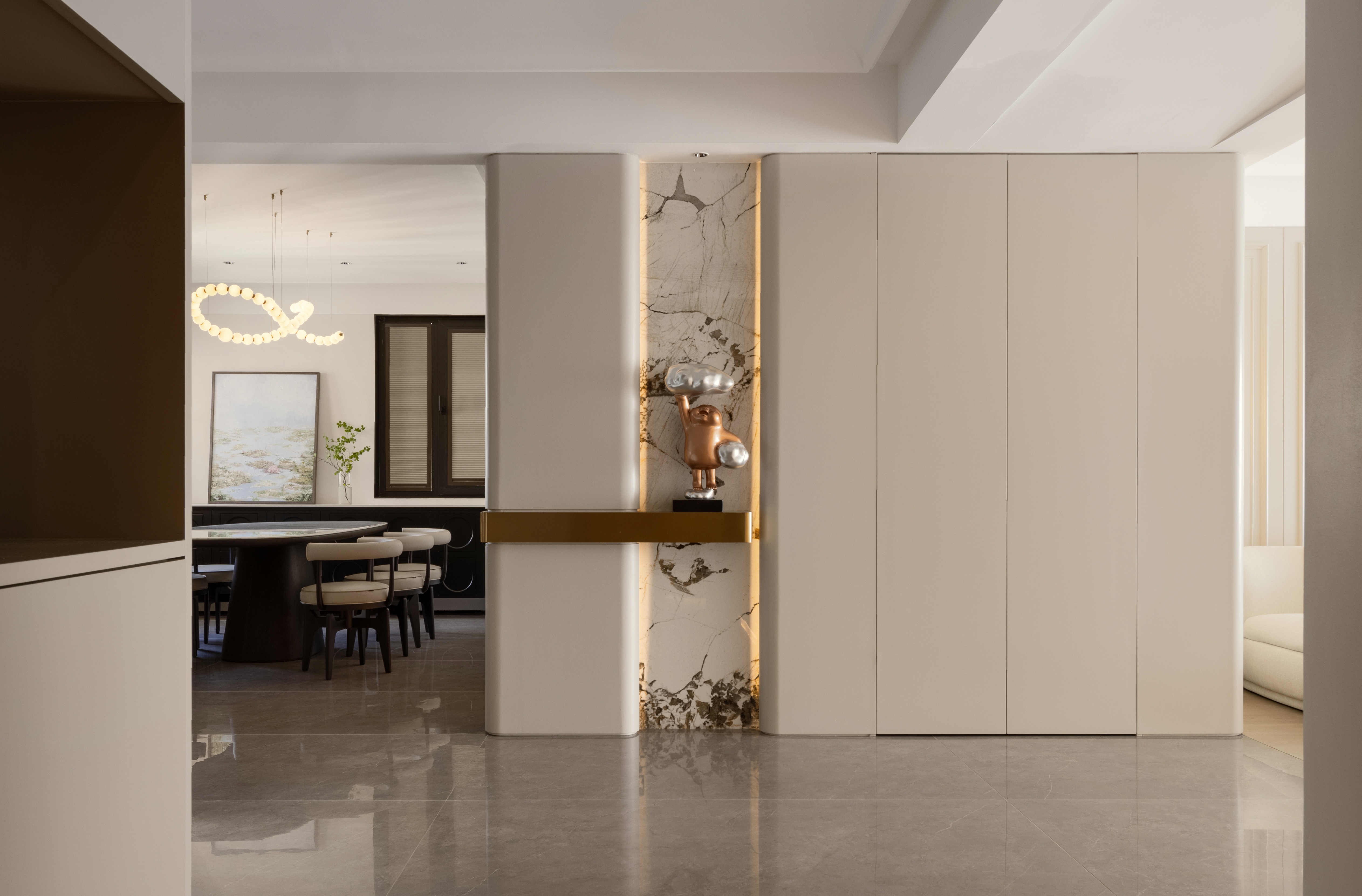 169m2 现代奶油风跃层设计丨中国温州丨陈振国-23