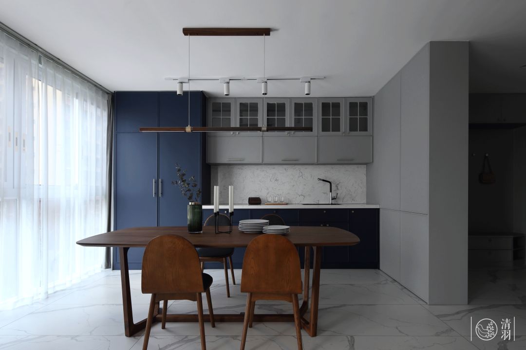 幸福诠释家的温暖——现代精致四口之家设计-50