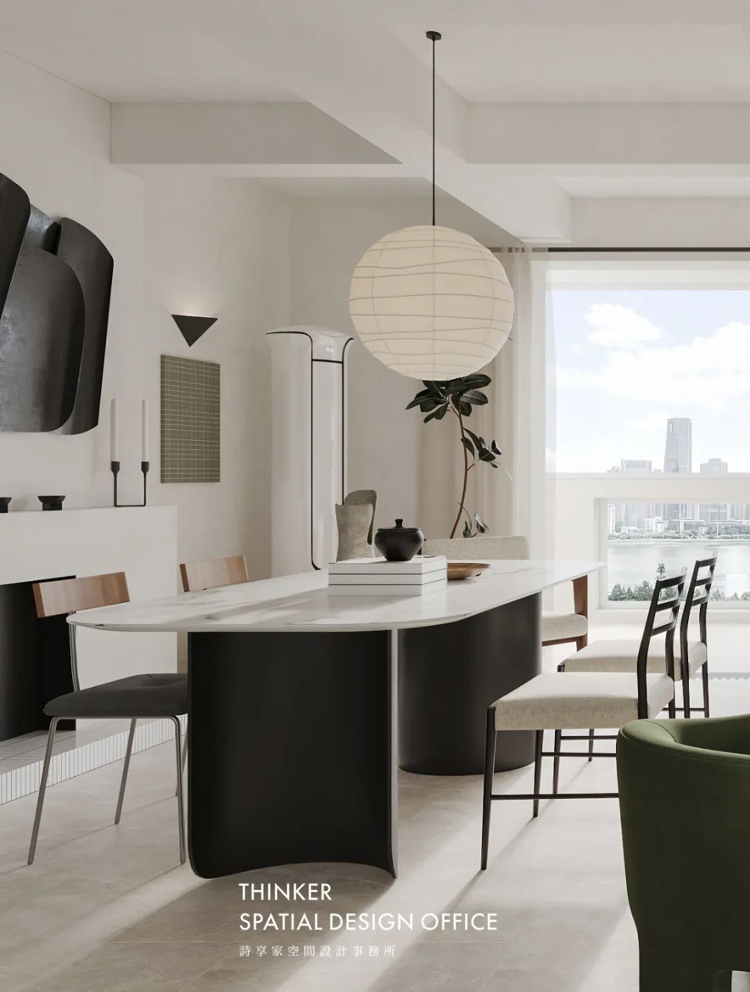 绿色密语 · 折衷自然风家居设计丨诗享家设计-28