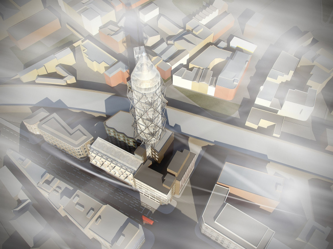 多用途综合大楼Southwark Square丨英国伦敦丨工作室44-14