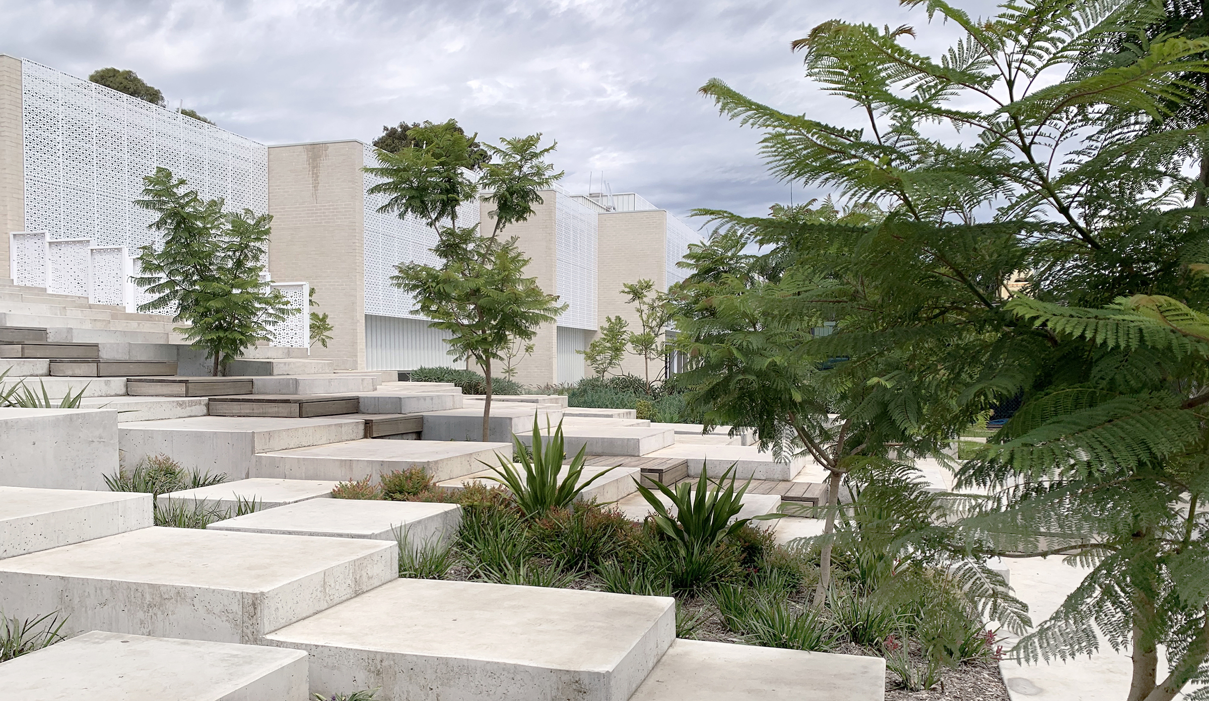 创意景观学习空间 · “巨人之路”融入圣弗朗西斯泽维尔学院-12