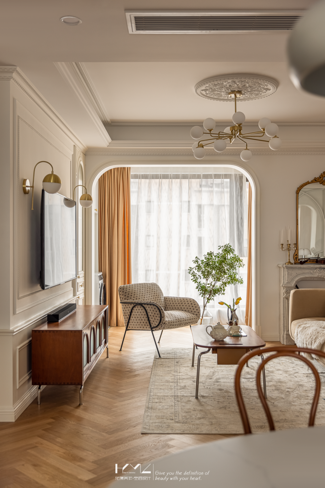 南京大名城紫金九号法式浪漫住宅设计丨中国南京丨花漾美作·空间设计-36