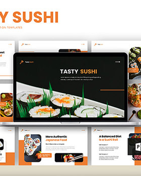 美味寿司演示模板