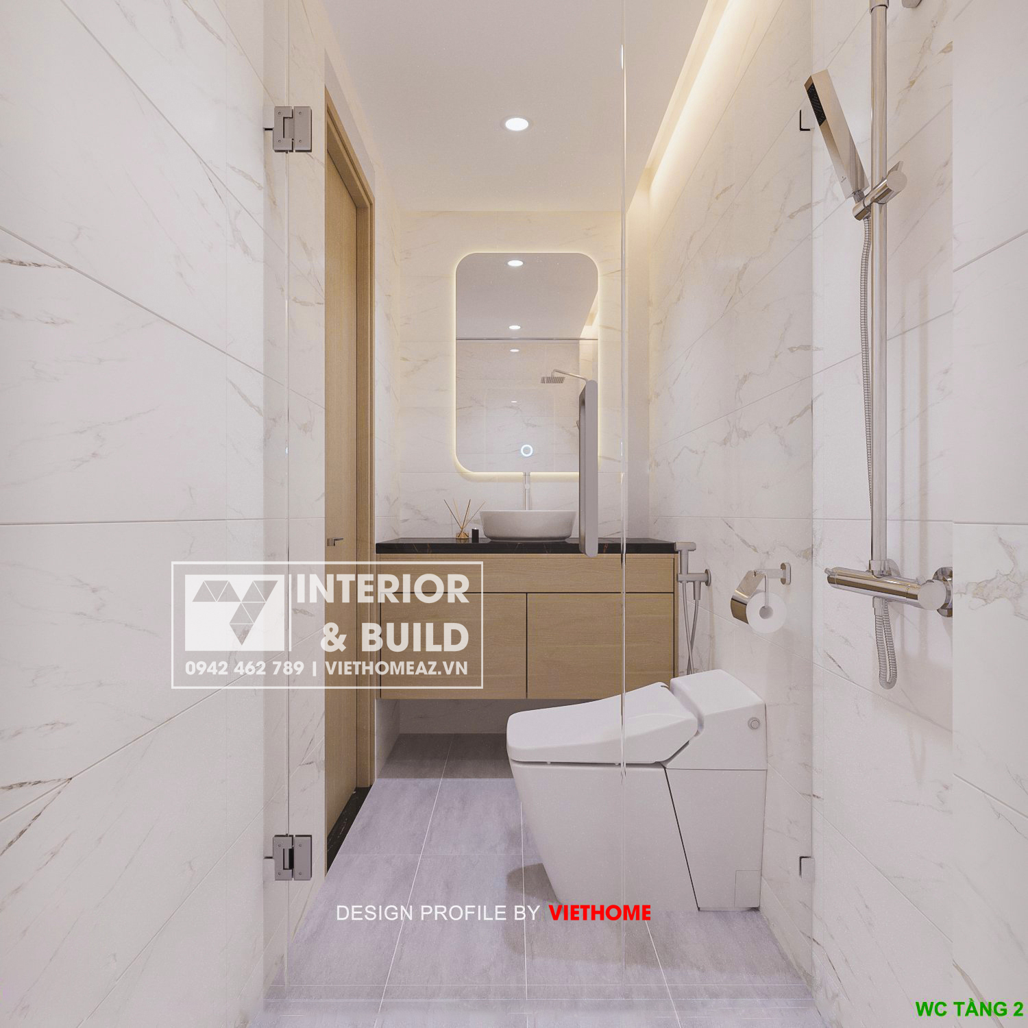 富安省城市房屋设计丨Kiến Trúc – Nội Thất VietHome-22