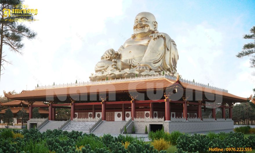 Thiết kế chùa Phật Quốc Vạn Thành | Công ty cổ phần tư vấn thiết kế và xây dựng Nam Cường-18