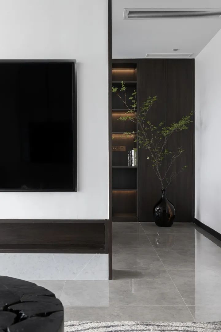 都市理想家,现代轻奢风大平层设计案例解析丨布尔空间设计-143