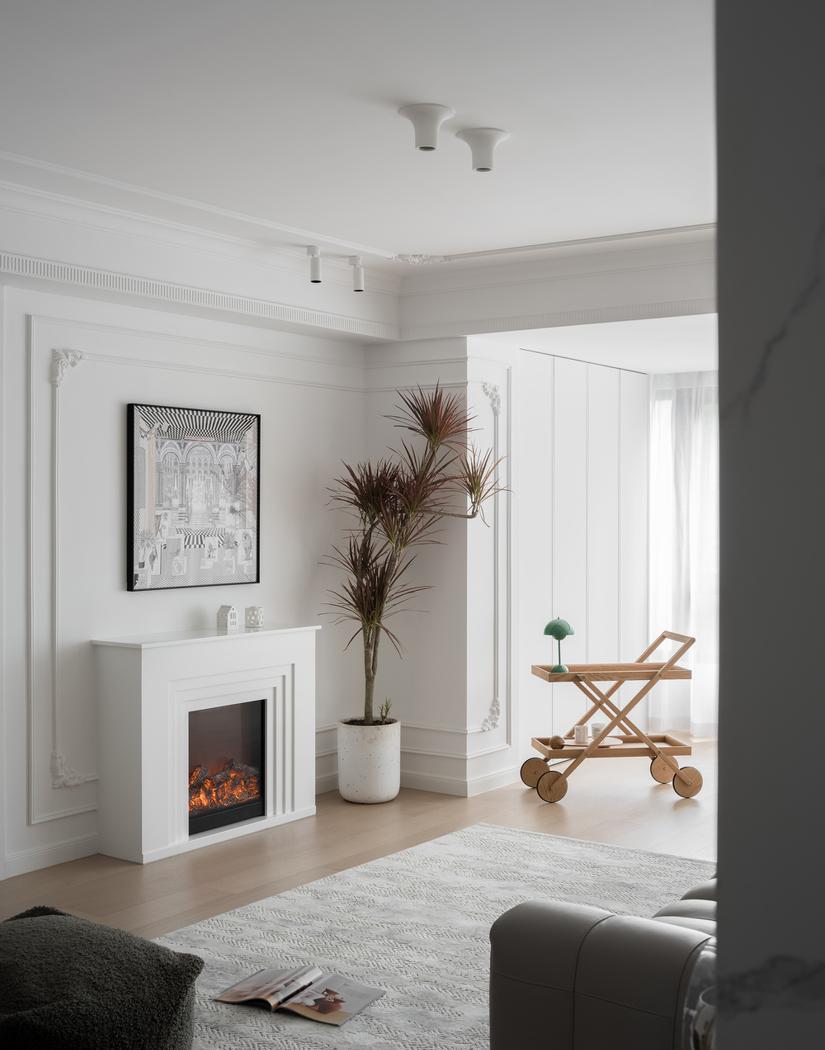 法式线条与简约空间的完美融合-28