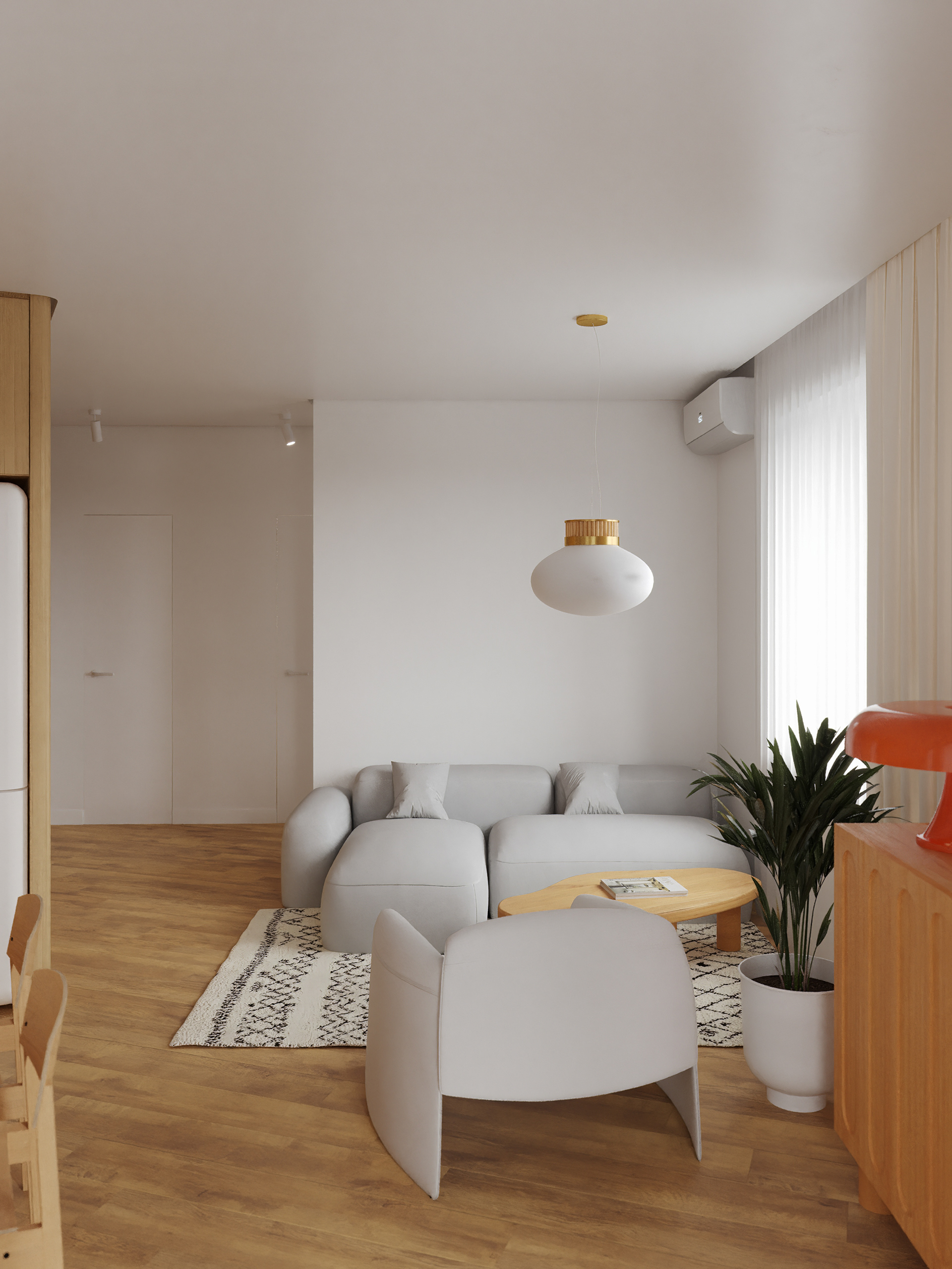 APARTMENT A1 室内设计丨俄罗斯特维尔丨PANSY-11