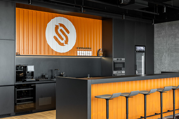 柠檬办公室设计丨罗马尼亚布加勒斯特丨Sennder-15