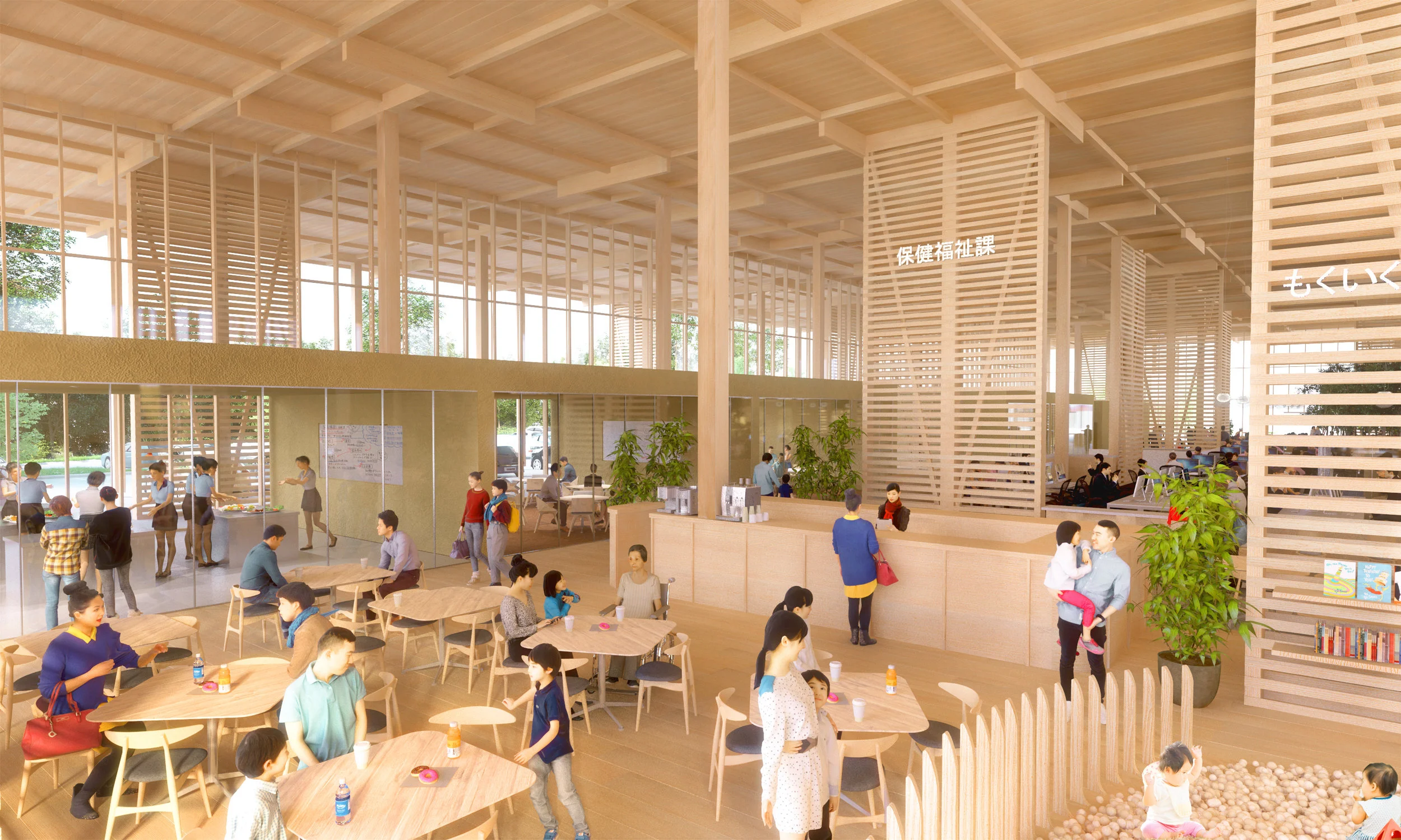 木曽町役場本庁舎・防災センター(木曽町政府本厅舍及防灾中心)丨日本长野-8