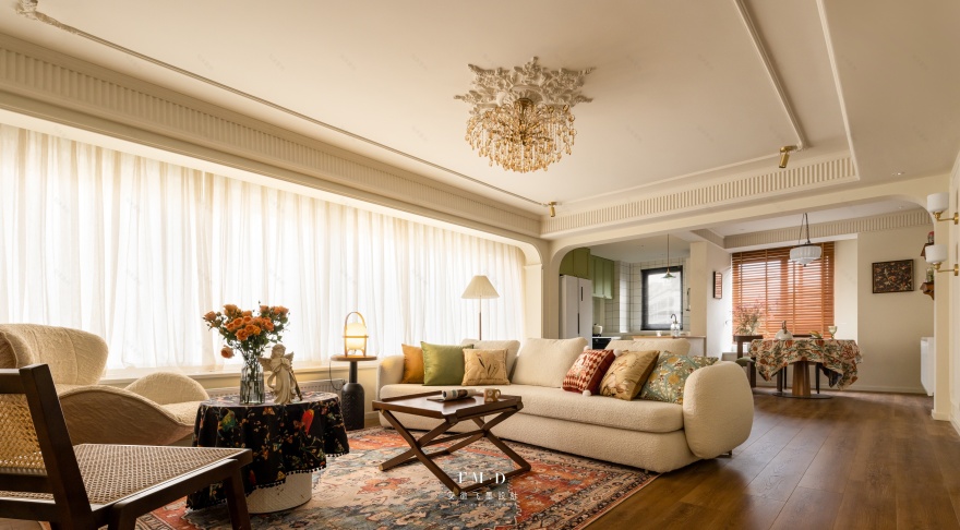 岁月礼赠 · 合肥创泽园法式风住宅设计丨中国合肥丨安徽飞墨设计-11