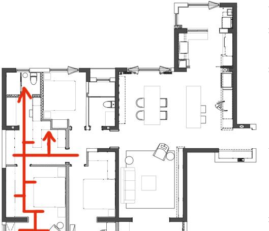 现代工业风精装房改造-39