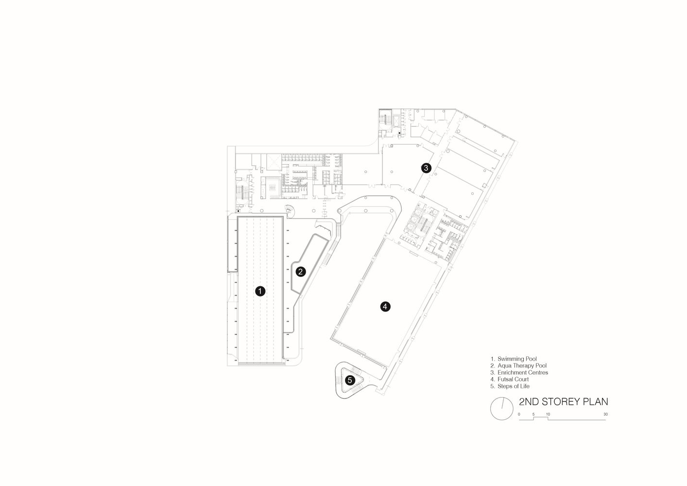 
张扬独特让人联想到健身运动并从中受到启发的会所设计 - 戈者设计 | 戈者设计-9