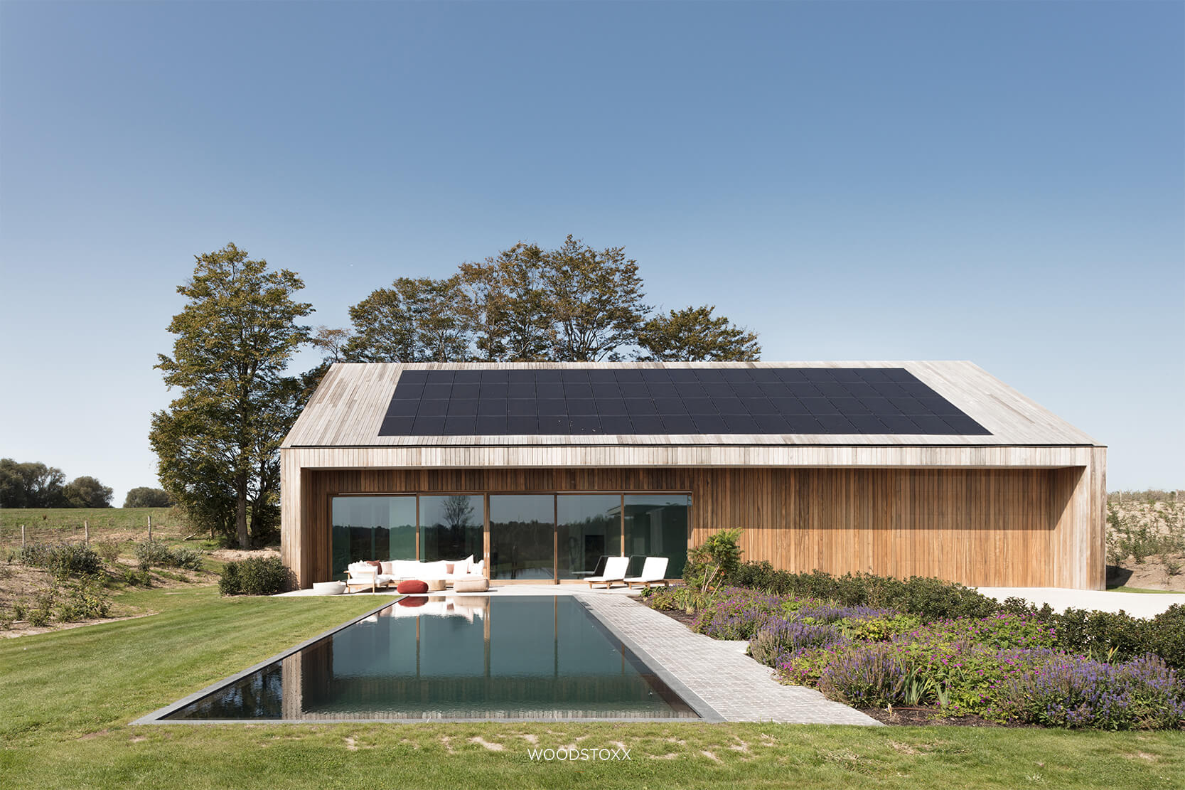 Wooden Beams Facade Cladding | Woodstoxx Facade-21