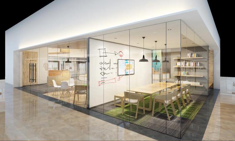 EDS Interior设计 || Better me英语培训机构空间设计展示-47