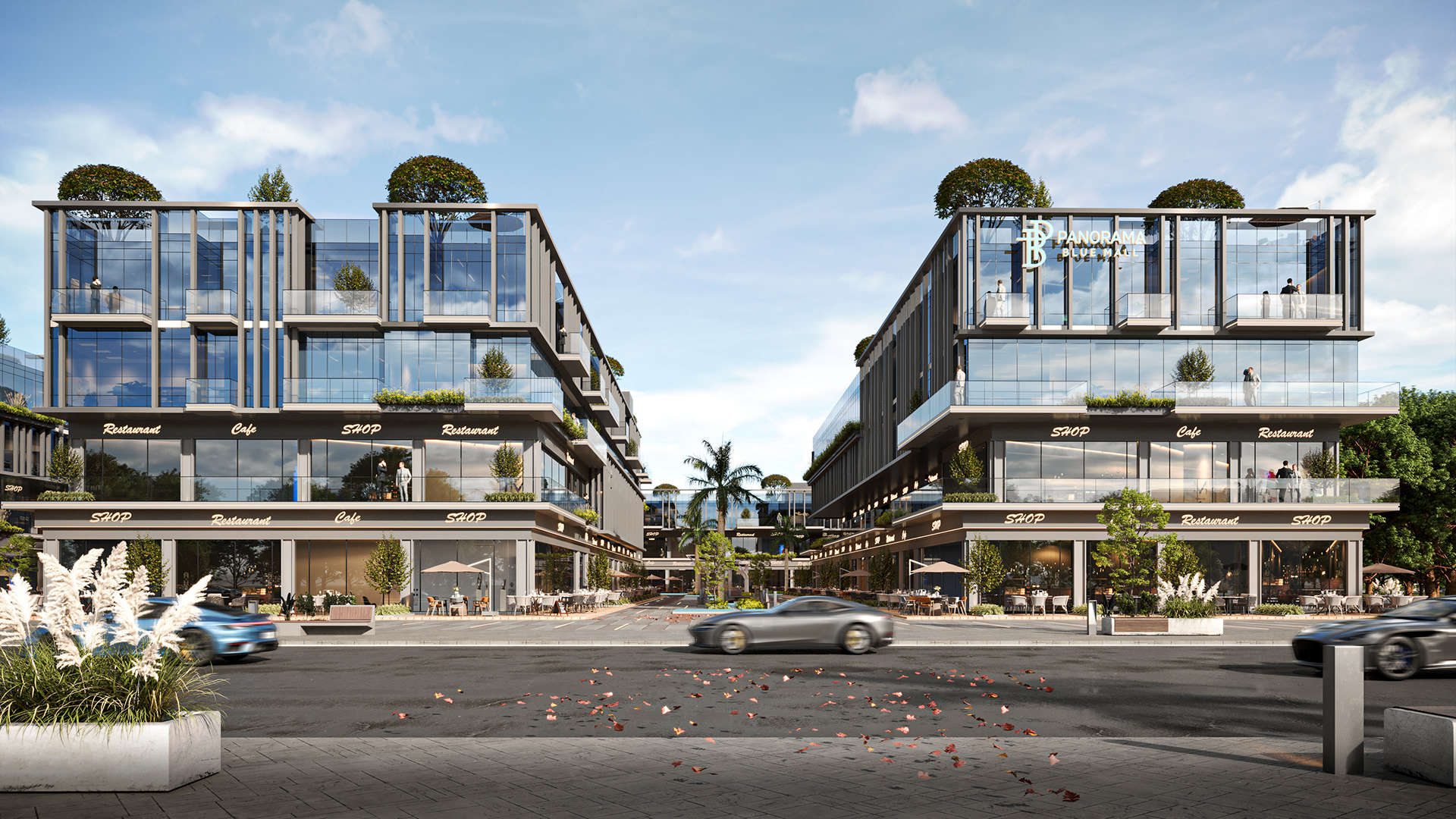 panorma blue mall（全景蓝色购物中心）丨Hafez Consultants-6