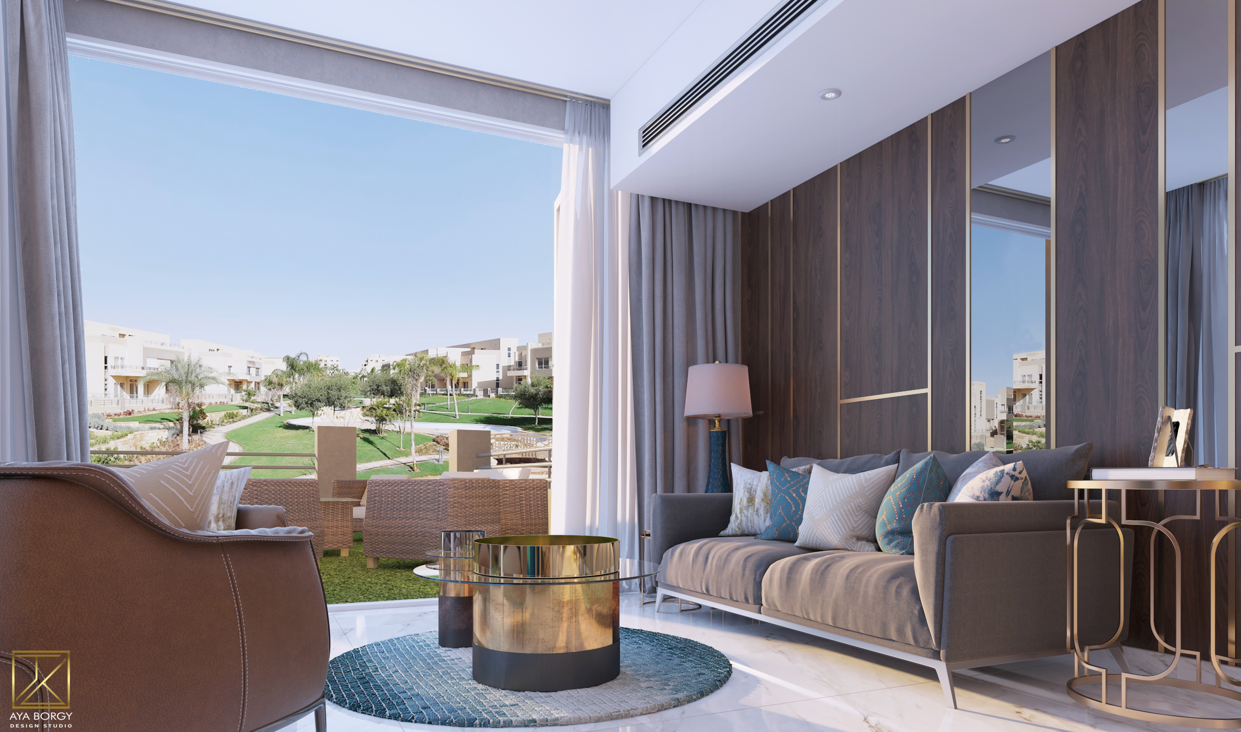 Luxury Contemporary Reception | Private Villa-12