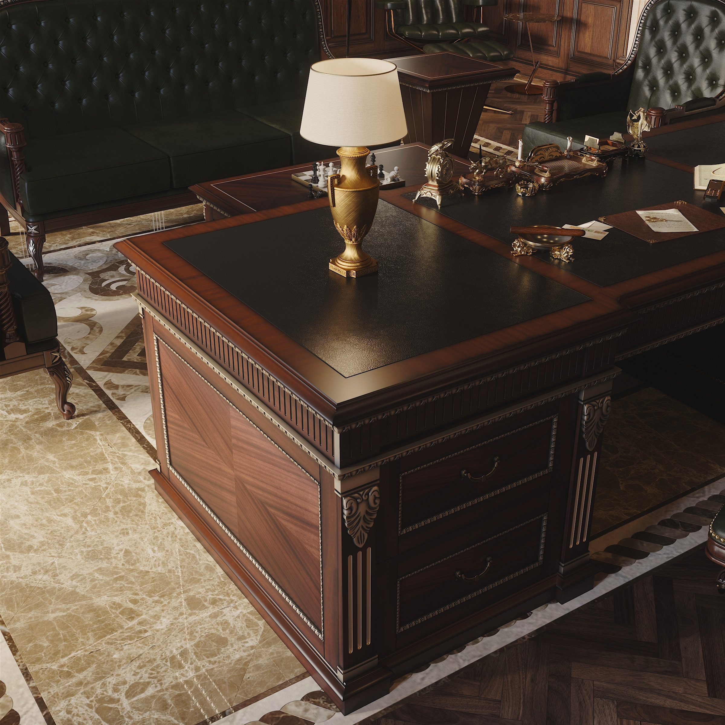 传奇行政办公桌套装丨土耳其丨Nariman Akhad-9