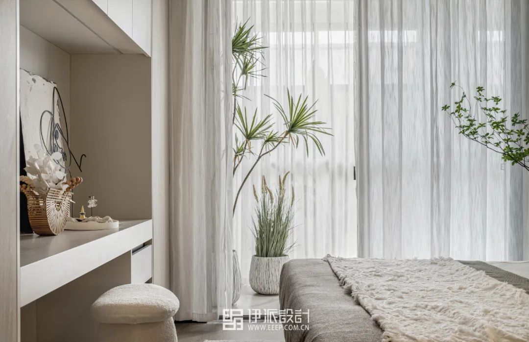 湖上云庭奶油系侘寂风样板间丨中国嘉兴丨深圳市伊派室内设计有限公司-48