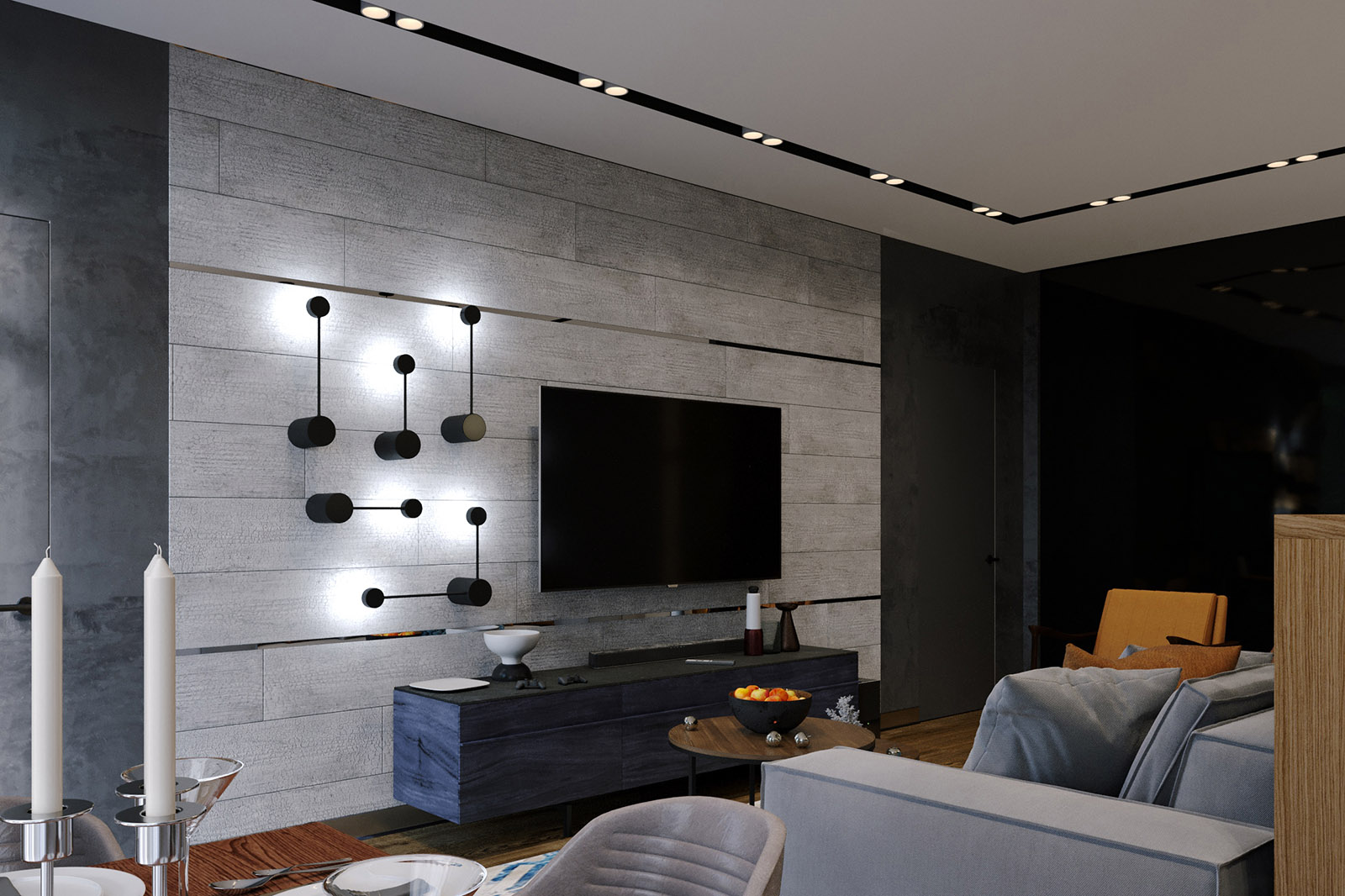 ЖК Резиденция композиторов 88м²公寓设计丨Бюро ARXY-12