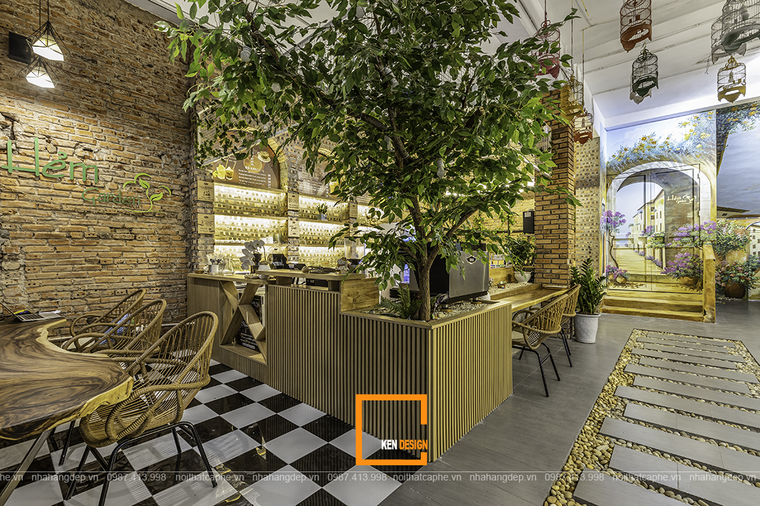 Hẻm咖啡馆装修工程丨越南河内丨KenDesign-27